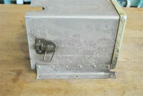 stainless steel battery box bonanza|Beechcraft Bonanza Firewall Mounted Stainless Steel Battery Box.